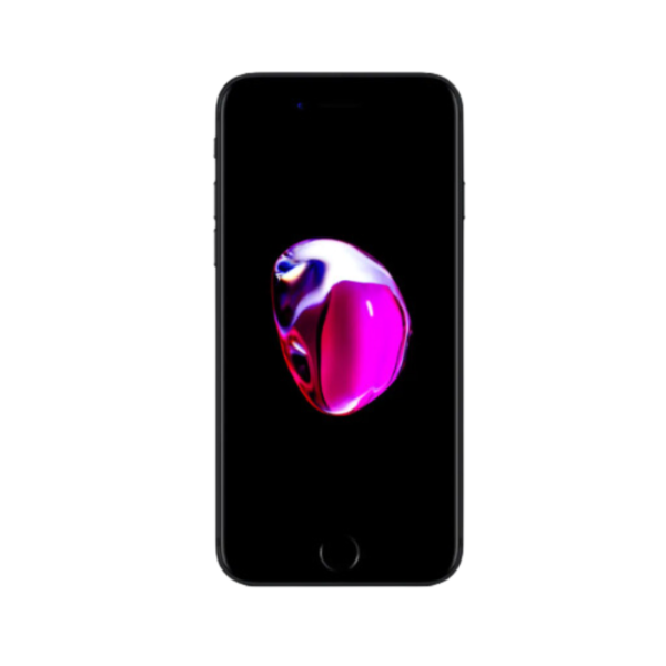 Apple Iphone 7 pta approved in Pakistan black color Front - LushOye Pakistan