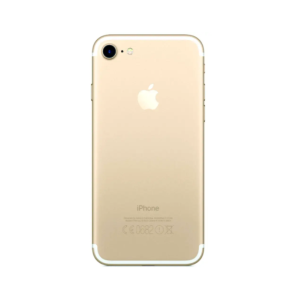 Apple Iphone 7 non pta gold color In Pakistan back - LushOye Pakistan mobiles and accessories brand