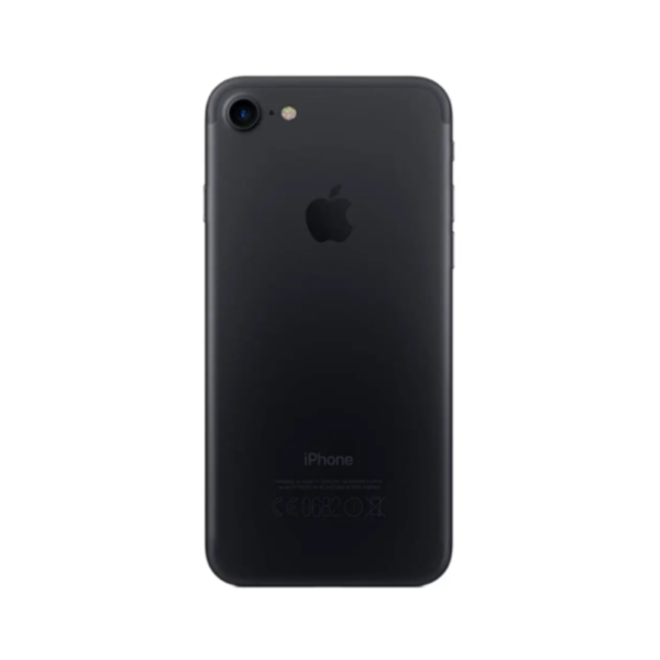 Apple Iphone 7 non pta jet black color In Pakistan back - LushOye Pakistan mobiles and accessories brand