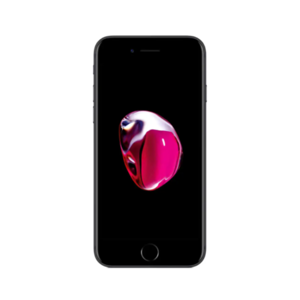 Apple Iphone 7 non pta jet black color In Pakistan front - LushOye Pakistan mobiles and accessories brand