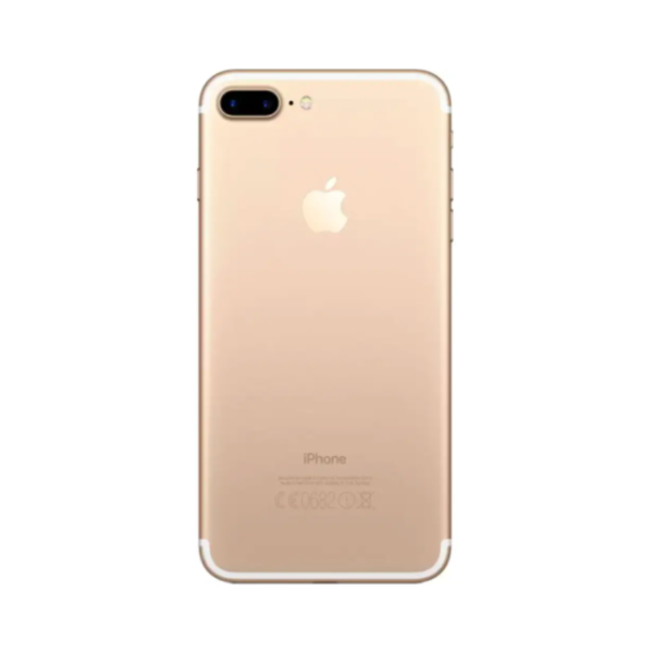 Apple Iphone 7 plus non pta gold color In Pakistan Back - LushOye Pakistan mobiles and accessories brand