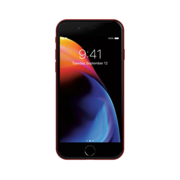 Apple Iphone 8 non pta red color In Pakistan Front - LushOye Pakistan mobiles and accessories brand