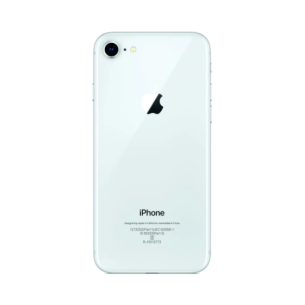 Apple Iphone 8 non pta white color In Pakistan back - LushOye Pakistan mobiles and accessories brand