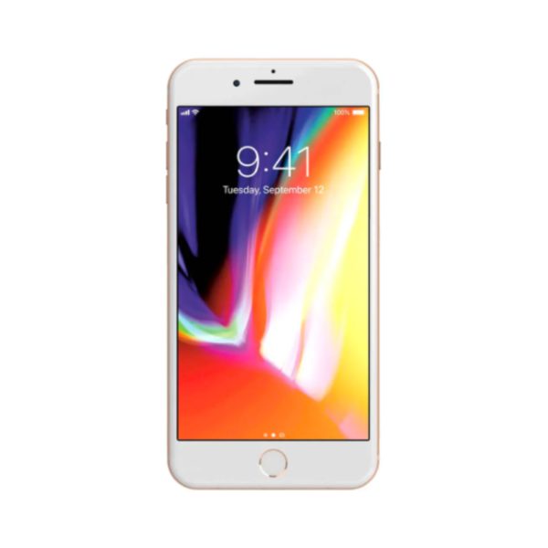 Apple Iphone 8 plus non pta gold color In Pakistan front - LushOye Pakistan mobiles and accessories brand