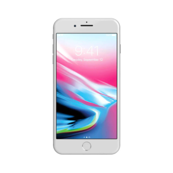 Apple Iphone 8 plus non pta silver color In Pakistan front - LushOye Pakistan mobiles and accessories brand