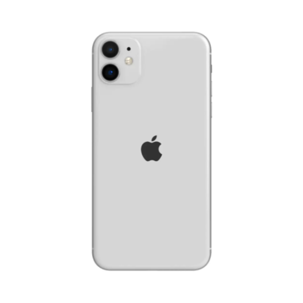 Apple Iphone 11 non pta white color In Pakistan back - LushOye Pakistan mobiles and accessories brand